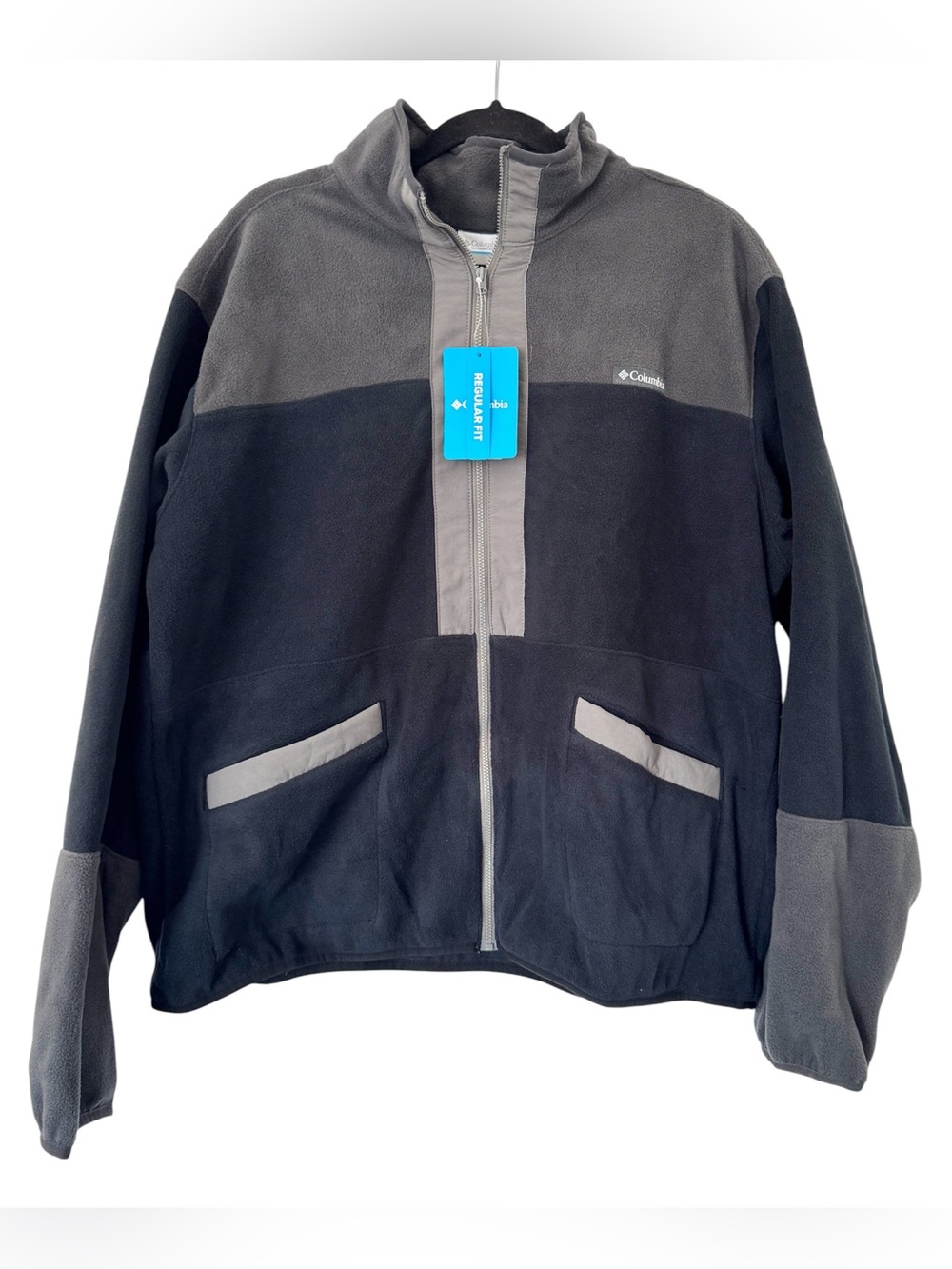 Columbia Women's Fleece Falls Colorblock Full Zip, Size XL - NWT